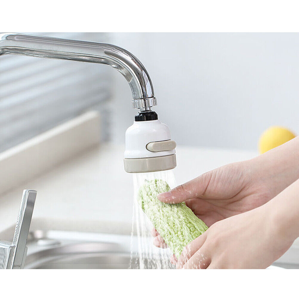 US 2-4 Pc 360 Degree Swivel Faucet Aerator Water Saving Tap Adjust Splash Filter