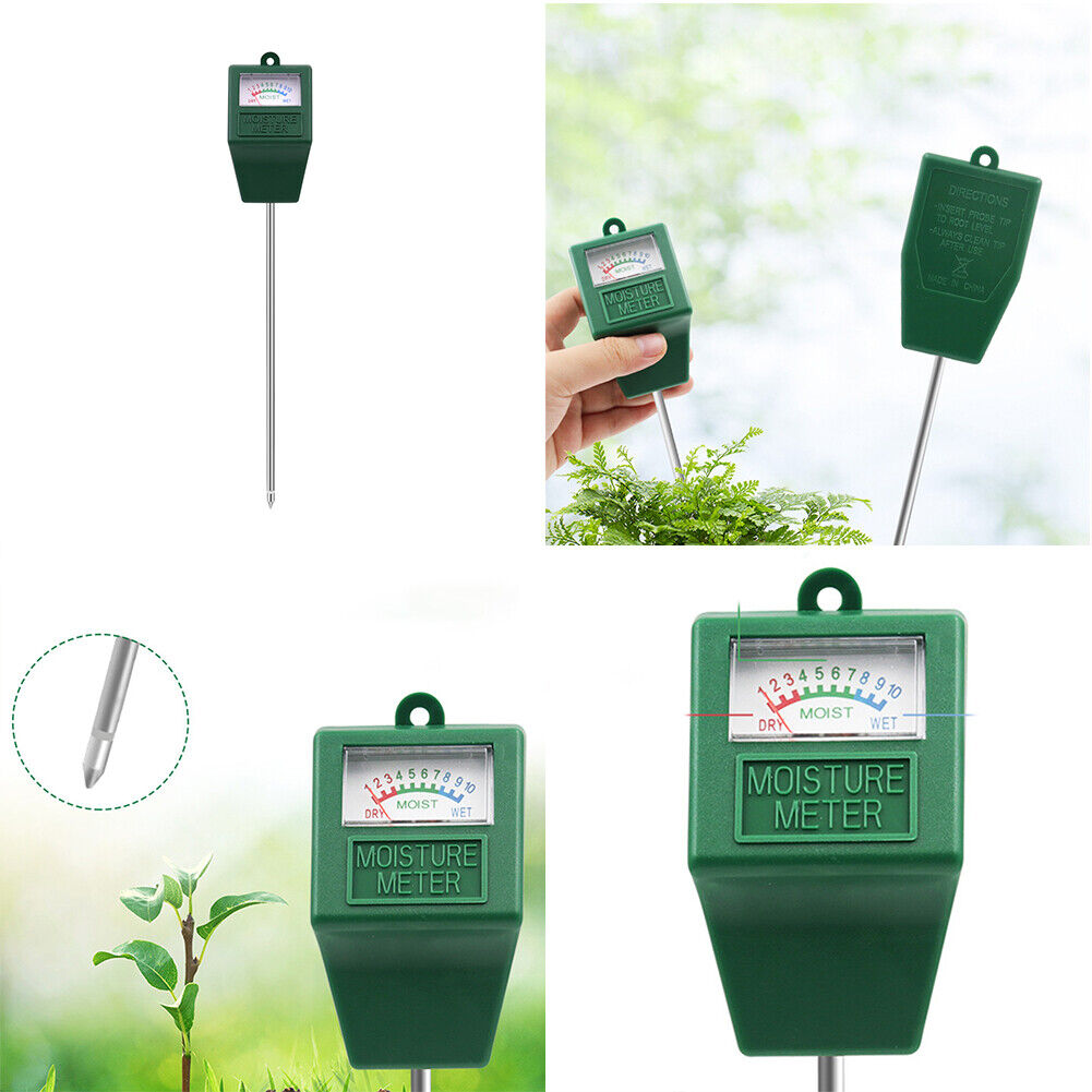 US 2-4 Pack Soil Moisture Meter Plant Indoor Outdoor Potted Sensor Soil Test Kit