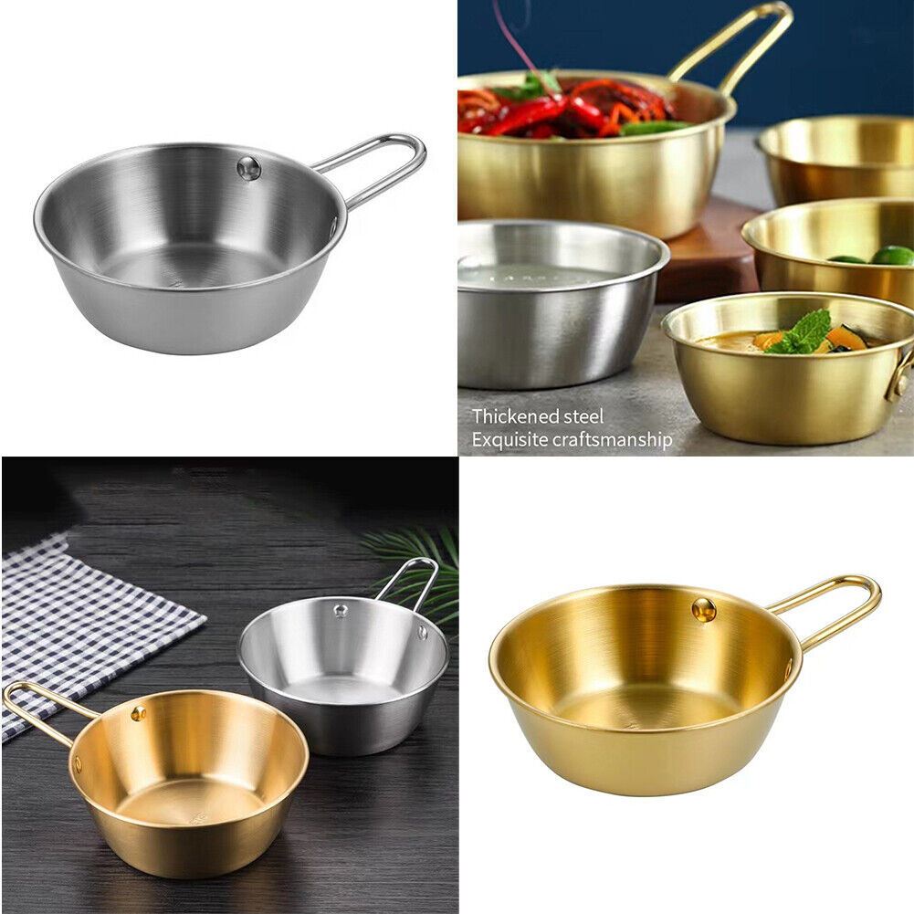 US 3-6 Pack 4.7'' Korean Traditional Wine Bowls Raw Rice Wine Hiking Soup Dish