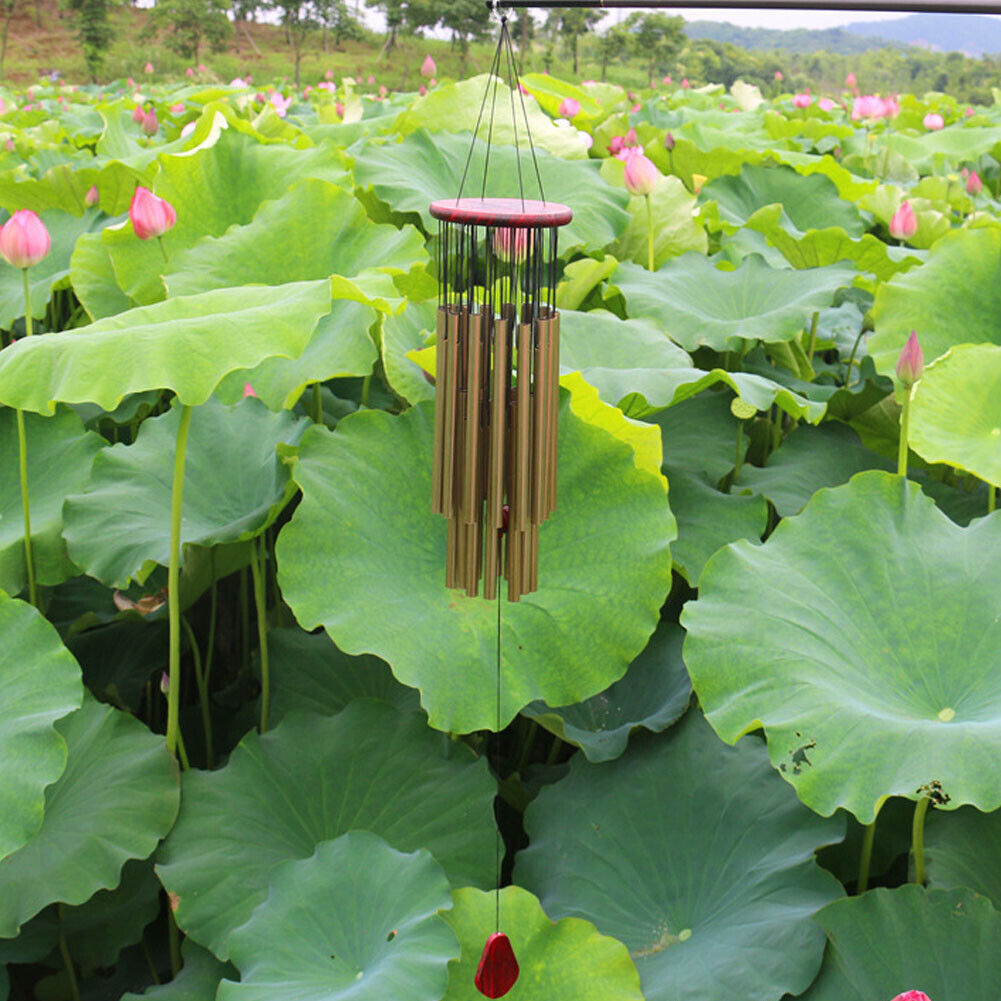 US 2-4 Pc Large Outdoor Premium Wind Chimes Outdoor Garden Home Patio Decoration