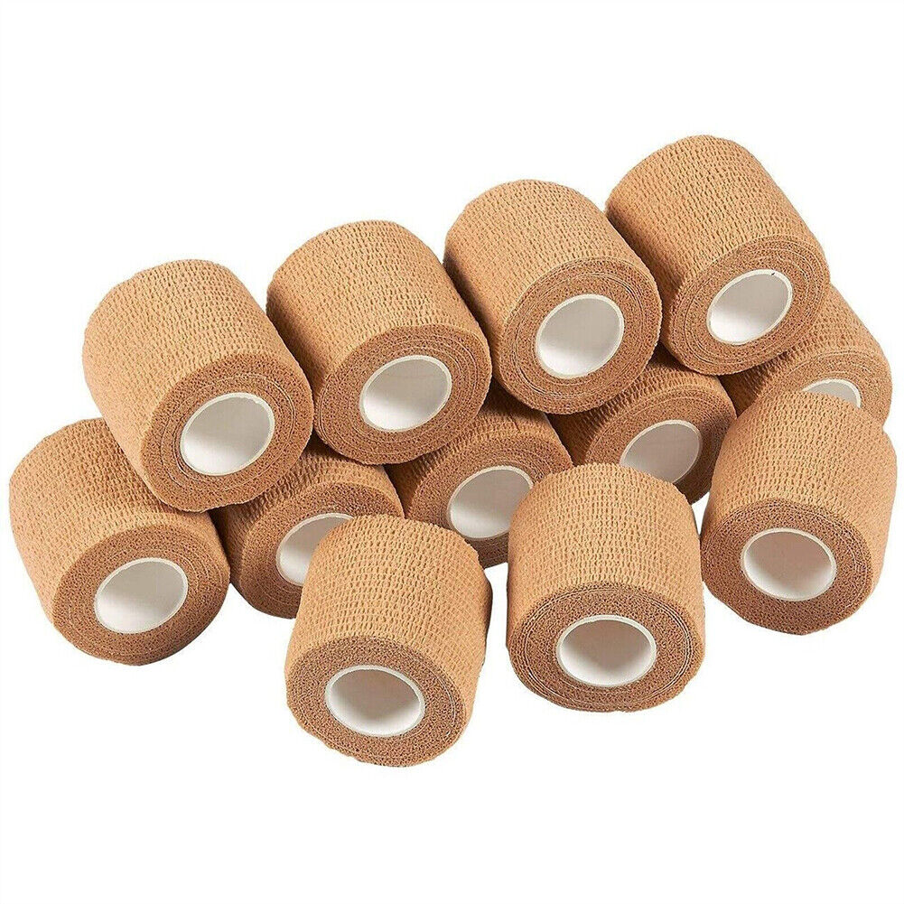 US10-20Pc Self Adhesive Bandage Wrap Cohesive Elastic Vet Tape 2" x 5 Yards