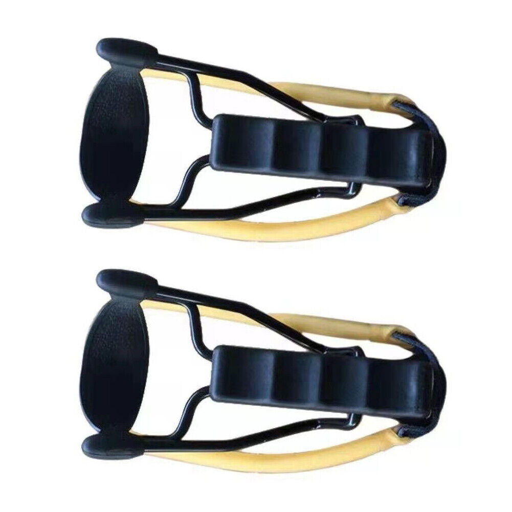 US1-2Pc Catapult Powerful 7" Hunt Sling Shot High Velocity Fold Wrist Slingshiot