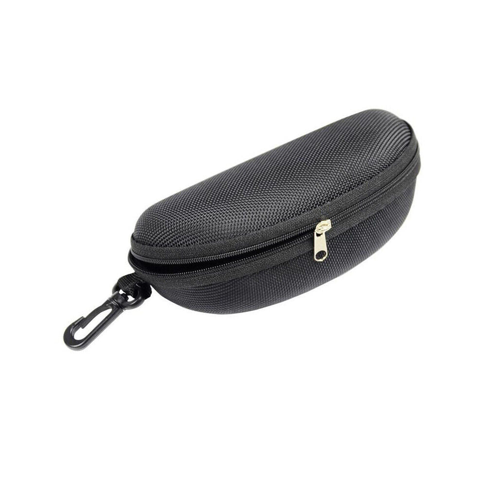 US 4-8 Pack Portable Waterproof Sunglasses Eyeglasses Case Zipper Hard Shell Box
