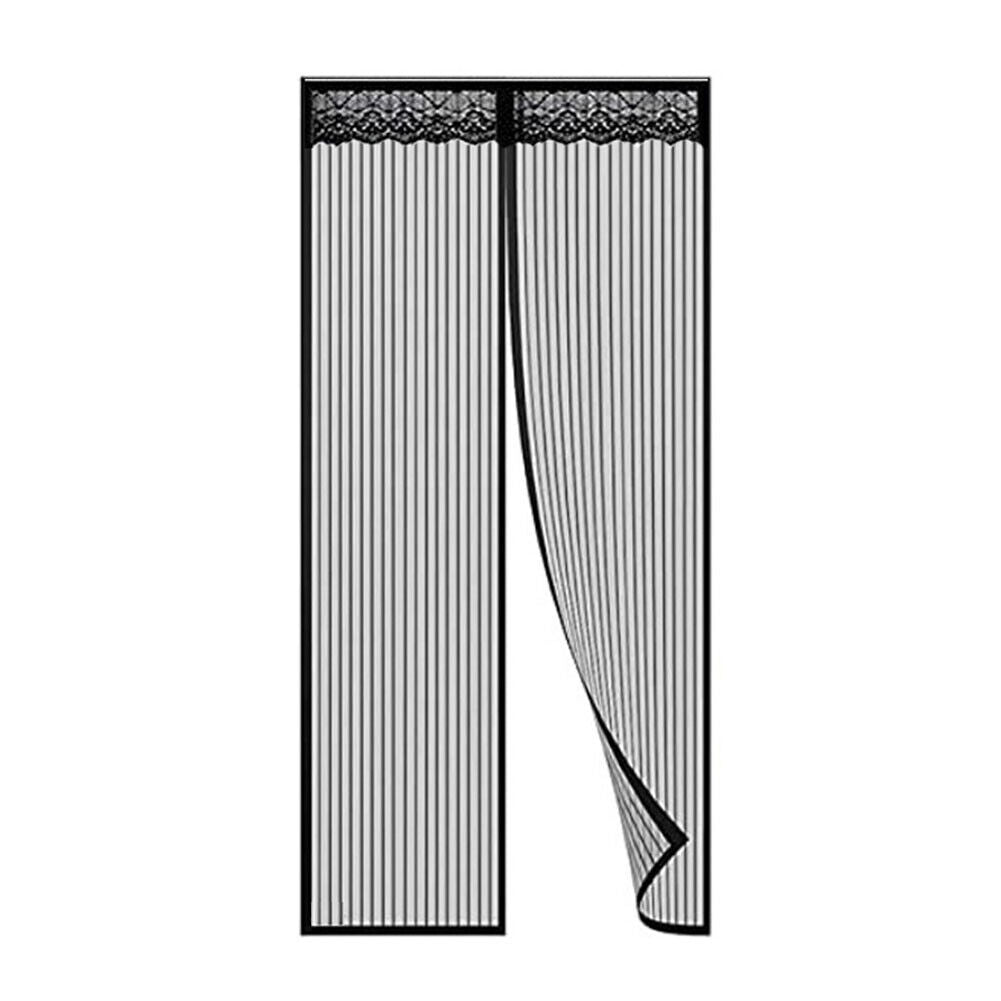 US 1-2 Pack Magnetic Screen Door Hands-Free Anti Mosquito Bugs Fly Curtian Mesh