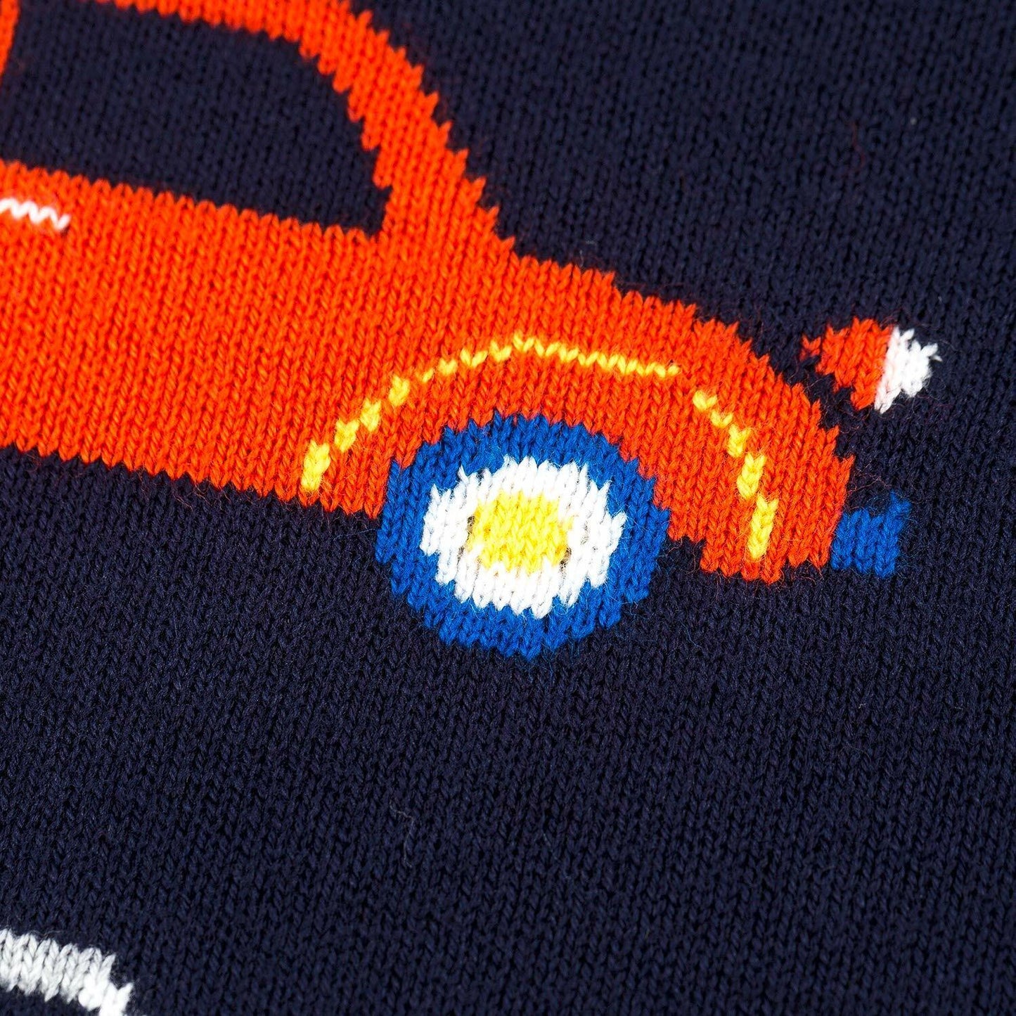 Sweater for Kids Soft &Cute Crew Neck Colorful Cars Long Sleeve Pullover