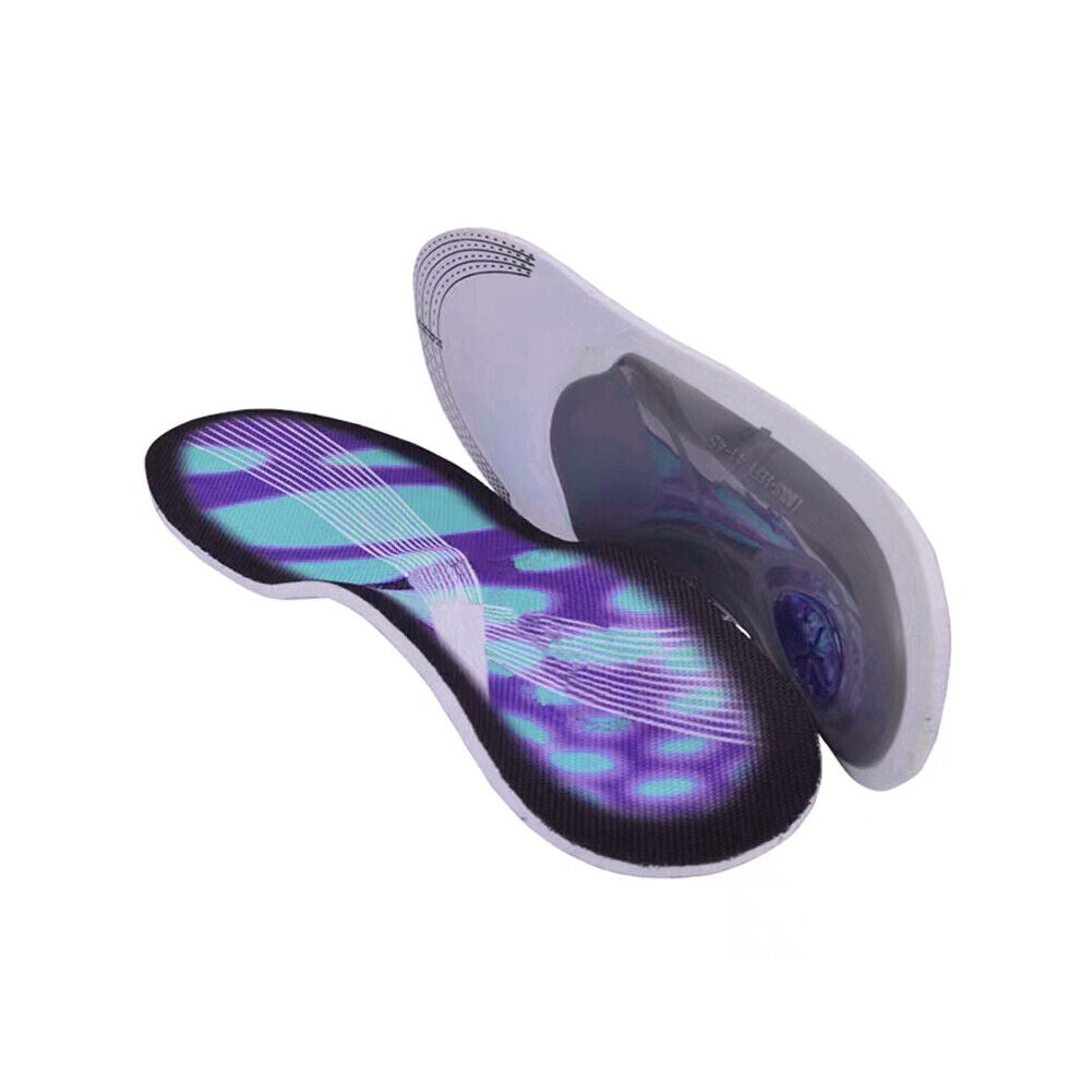 US 1-2Paris Orthotic Shoe Insole Arch Support Insert Flat Feet Plantar Fasciitis