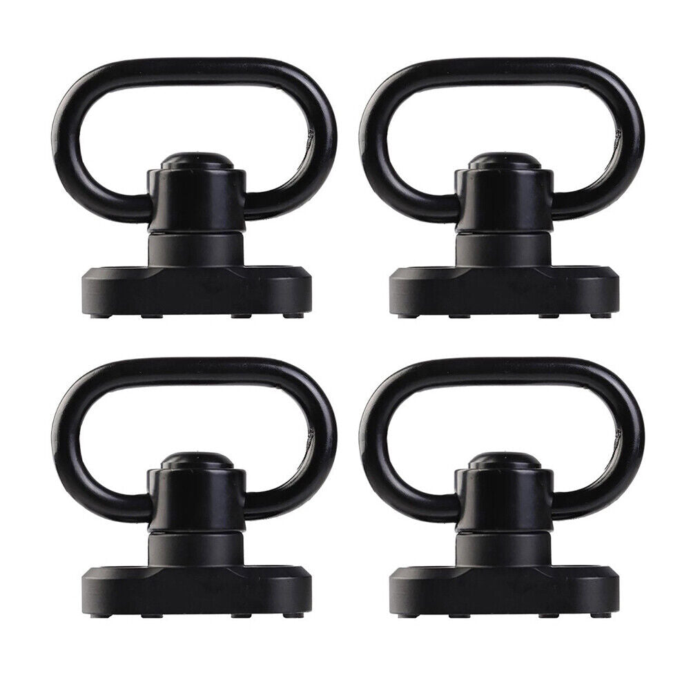 US 1-4 Pack 1.25" QD Sling Swivels Mounts for MLock Rail System or Fit Two Point
