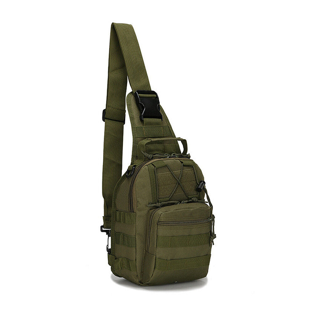 US Tactical Sling Bag for Men Small Military Rover Shoulder Backpack Chest Pack