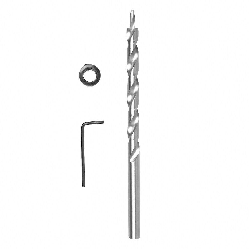 US Twist Step Drill Bit Set for Kreg Pocket Hole Drill Jig Guide 3/8inch(9.5mm)