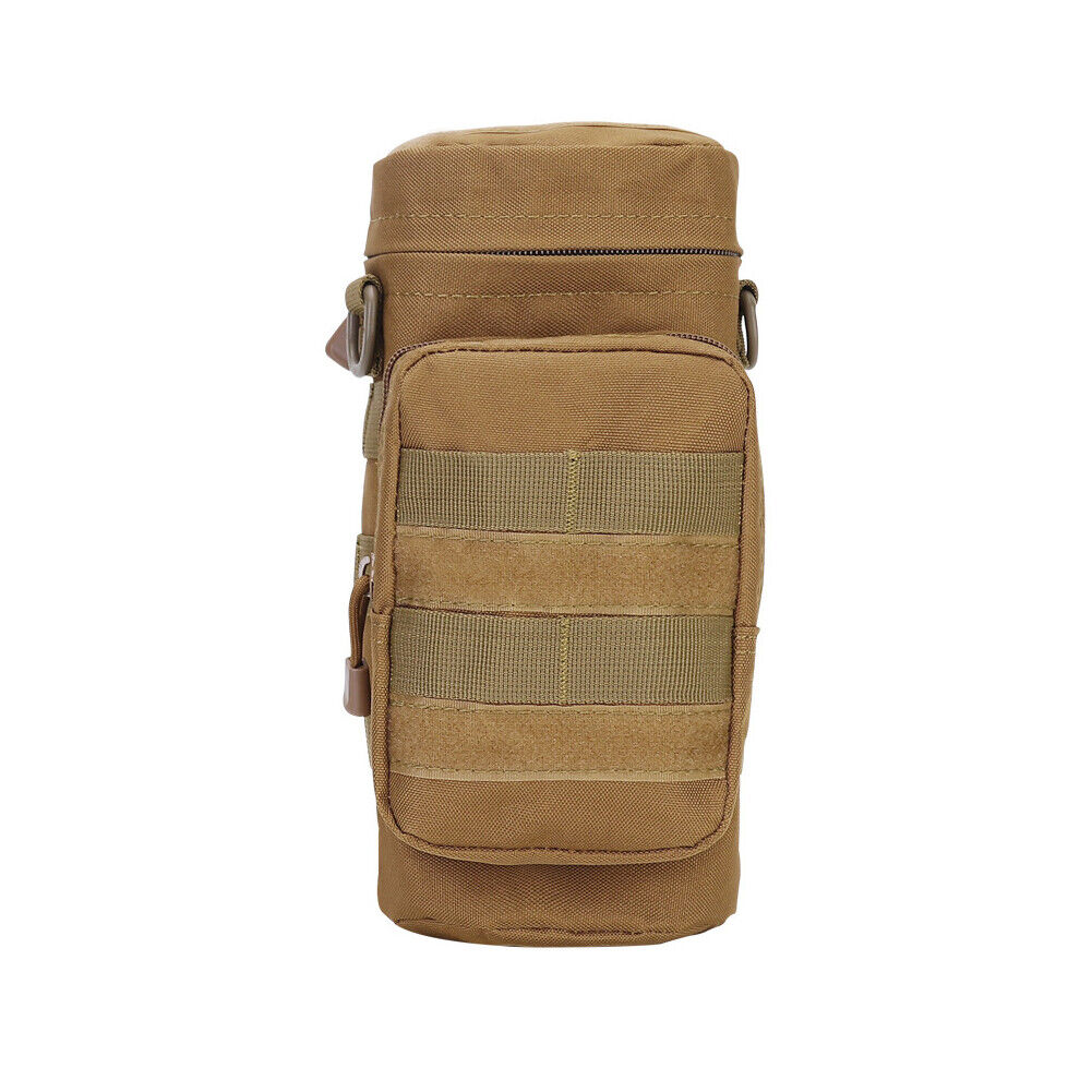 US 1-2 Pack Tactical MOLLE PALS Modular Hydration Carrier H2O Water Bottle Pouch