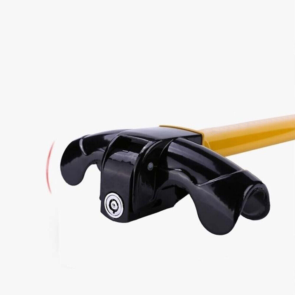 US 1-2 Pc Steering Wheel Lock Rotary Anti Theft Security System Vehicle Security