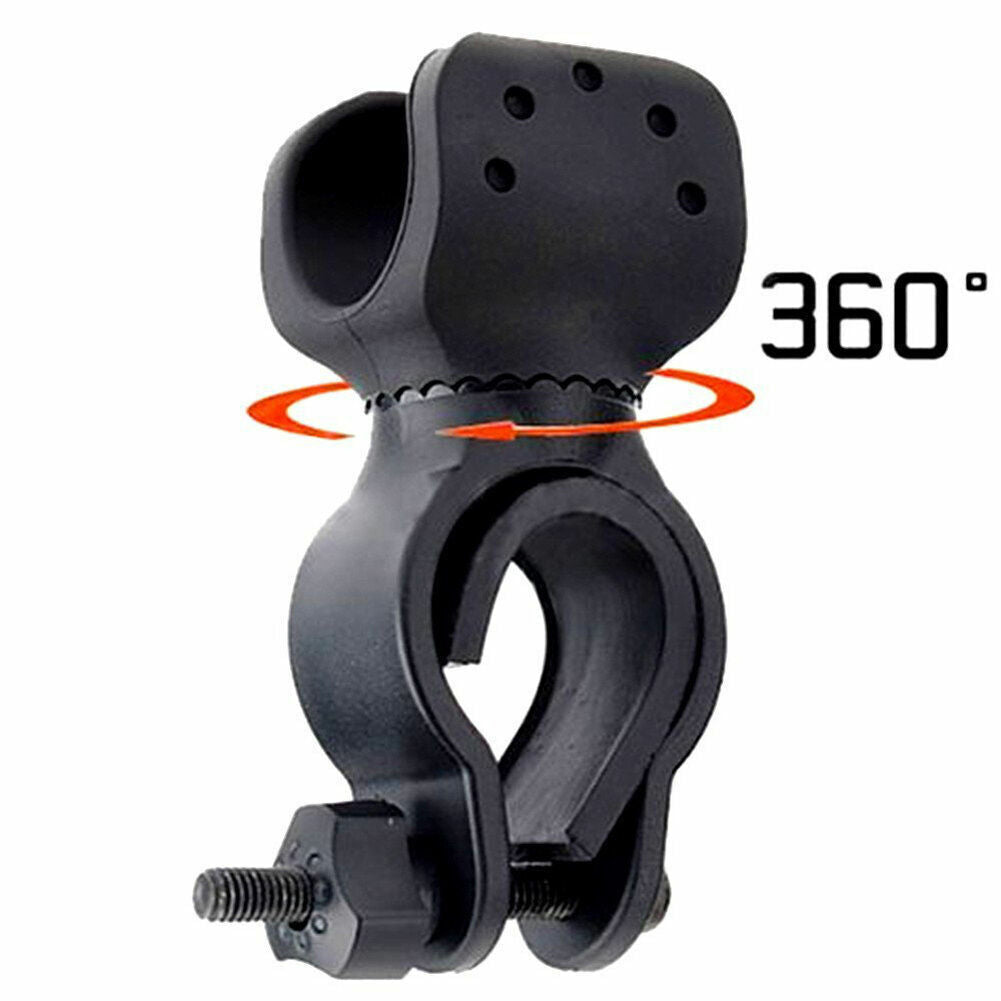 US 2-4 Pack Bicycle Head Light 10000lm LED Cycling Bike Flashlight w/ Mount Clip