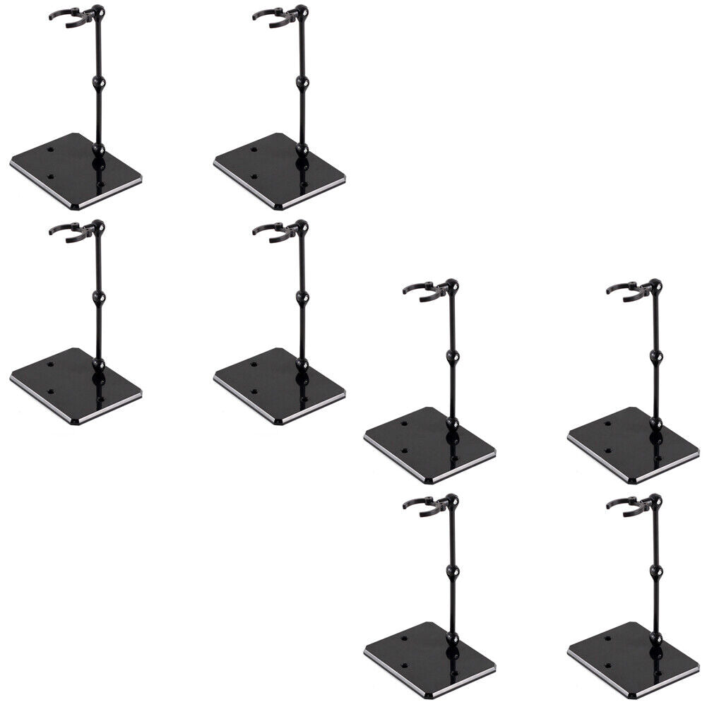 US 4-8 Pack Assembly Action Figure Display Holder Bases Doll Model Support Stand