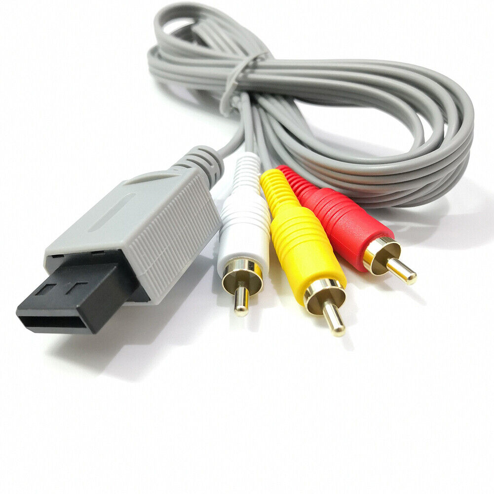 US AC Adapter Charger Power Supply Cord Component HD AV Cable for Nintendo Wii