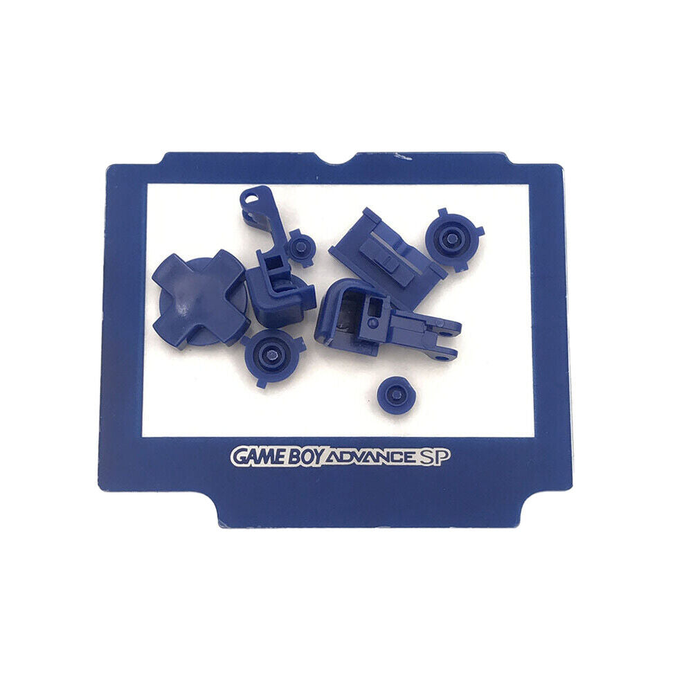 US Replacement Full Set Buttons for Gameboy Advance SP GBA SP Dpad Keys