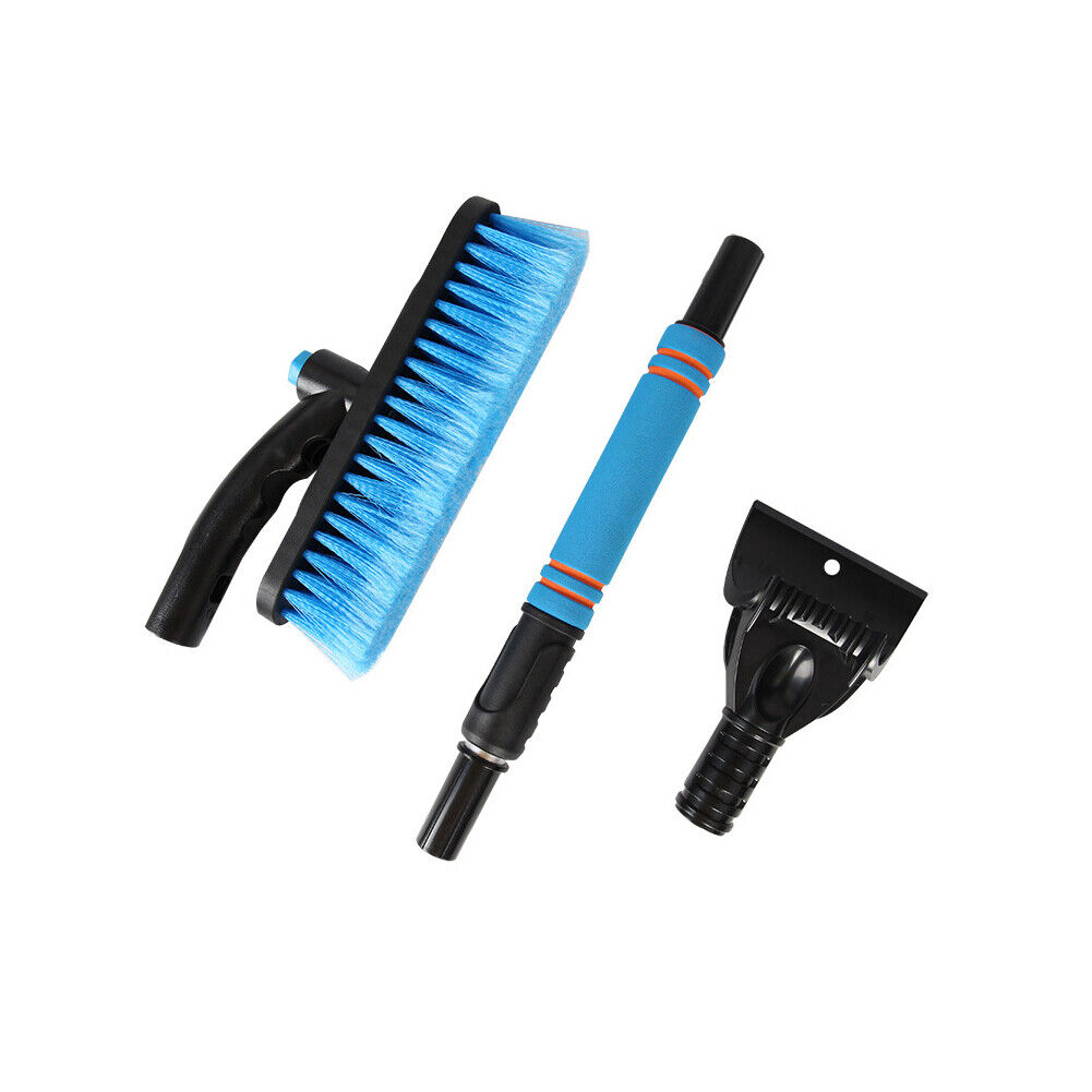 US 2 Pack Extendable Car Ice Scraper Snow Brush Windshield Window Cleaning Kit