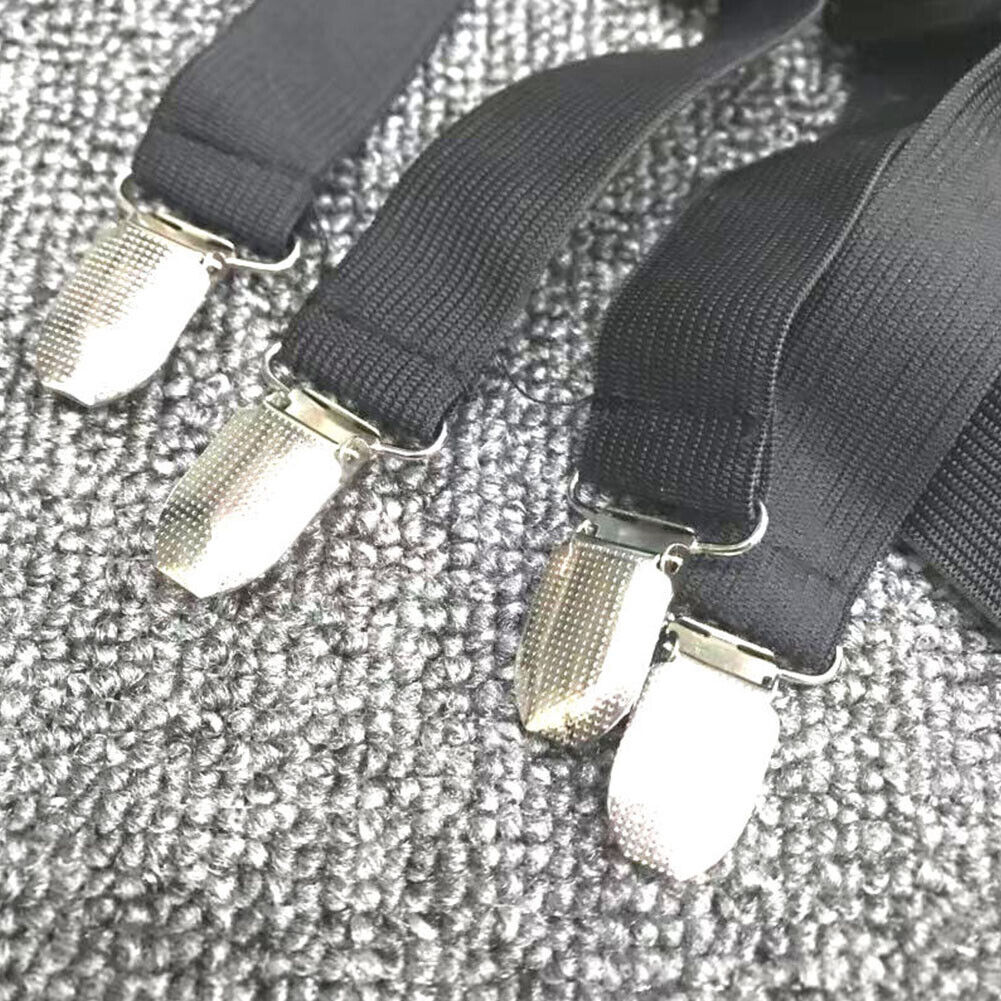 US 1-2 Bed Sheet Clips 8-Clip Grippers Suspender Straps Mattress Fastener Holder