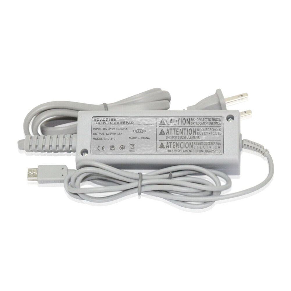 US Charger for Nintendo Wii U Console Gamepad US Plug Power Supply Adapter AC