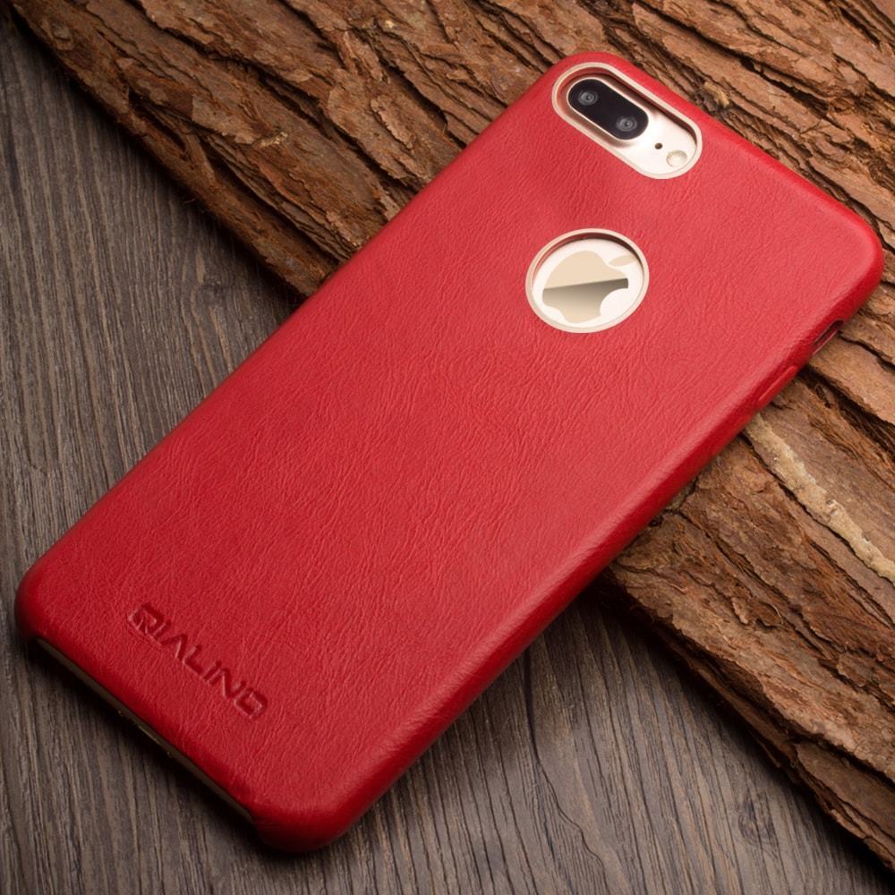 iPhone 7 / 7 Plus iPhone 8 / 8 Plus Calf Skin Leather Case