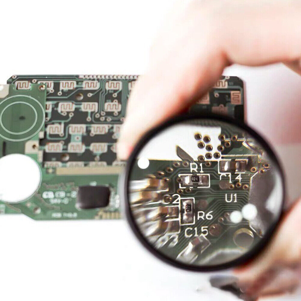US 2-4 Pcs 40x Magnifying Glass Eye Loupes Loop Optical Magnifier Jewelry Repair