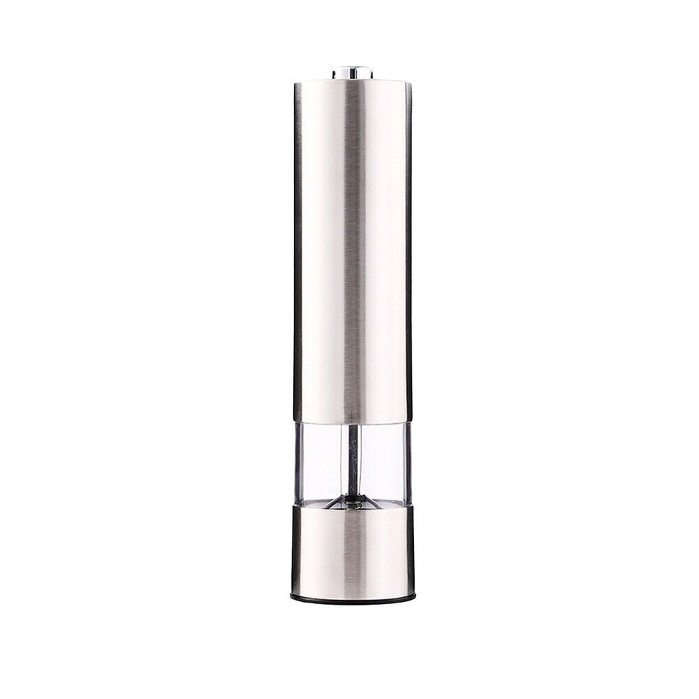 US 1-2 Pack Battery Operated Salt Pepper Grinder Set Mill Adjustable Coarseness