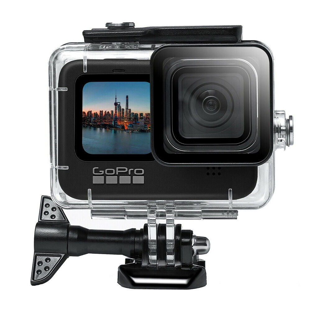 US 2-4 Pc Waterproof Housing Case Protective Underwater Dive Action Camera Shell