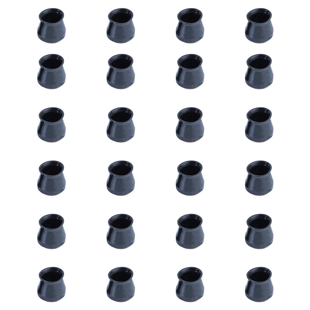 US 24-48 Pcs Furniture Protectors Silicone Chair Leg Caps Feet Cover Pads Table