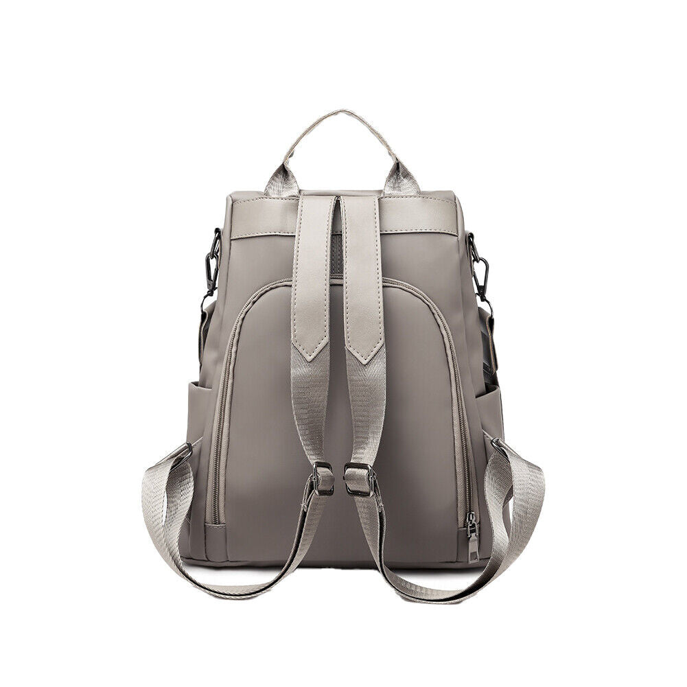 US 1-2 Pack Women Anti-Theft Backpack Waterproof Rucksack Ladies School Travel