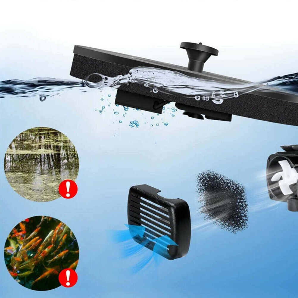 US Solar Power Bird Bath Fountain Pump Upgrade 1.4W Solar Fountain with 4 Nozzle