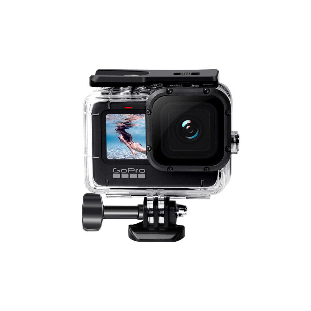 US 2-4 Pc Waterproof Housing Case Protective Underwater Dive Action Camera Shell