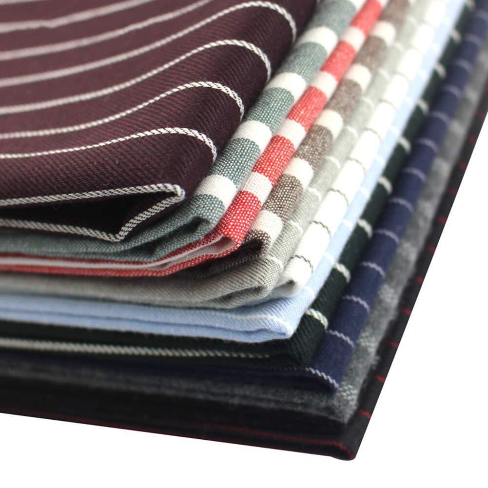 Cotton Neckerchief Men 24''× 24'' Muntifunctional Patterned Scarf with Buckle