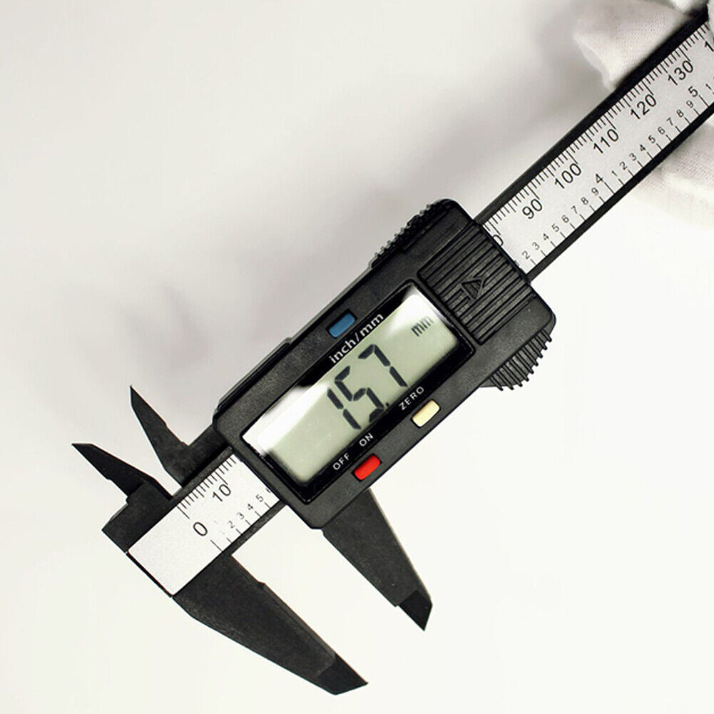 US 6" Micrometer LCD Measuring Tool Caliper Vernier Gauge Metric 150mm 6-inch
