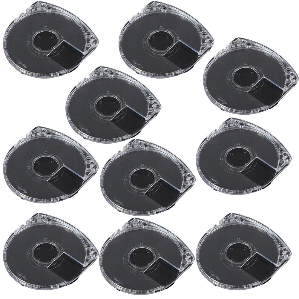 US 10Pcs Replacement Transparent UMD Game Disc Case For Sony PSP1000/2000/3000
