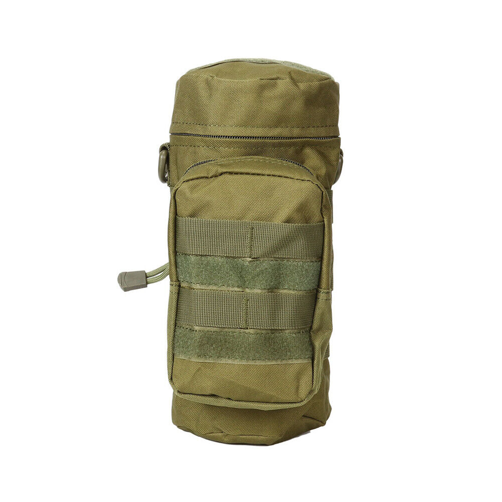 US 1-2 Pack Tactical MOLLE PALS Modular Hydration Carrier H2O Water Bottle Pouch