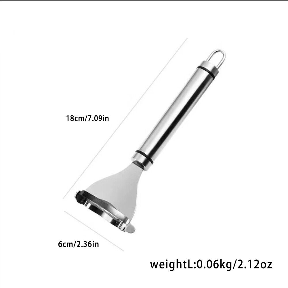 US 2-4 Pack Stainless Steel Corn Cob Peeler Remover Kernel Cutter Thresher Tool