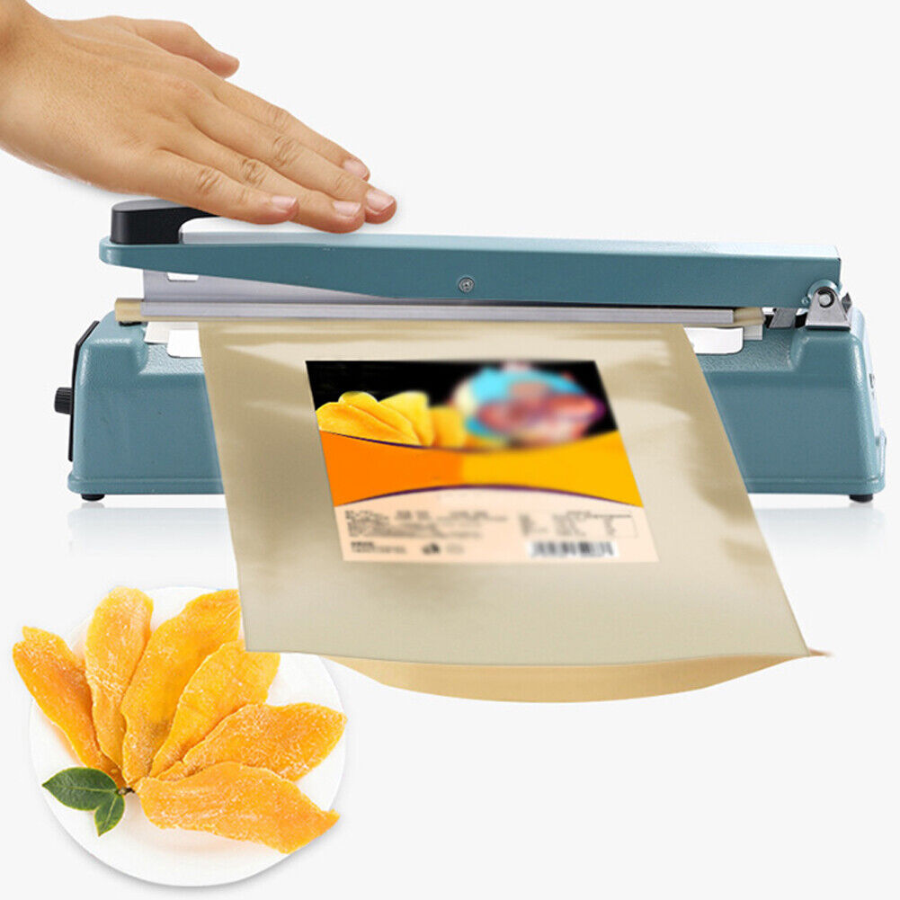 US 16" Hand Impulse Heat Sealing Sealer Machine Poly Element Plastic Sealer