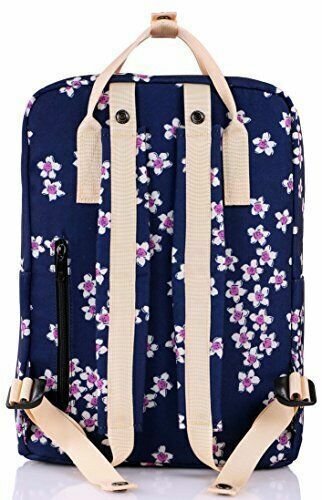BESTIE 14" College Bookbag Backpack Cute for Women, 14.6"x10.3"x5.1"