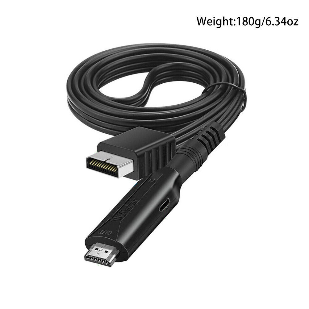 US For Sony PS1/2 to HDMI Converter 1080p Game Console Audio Video Cable Adapter