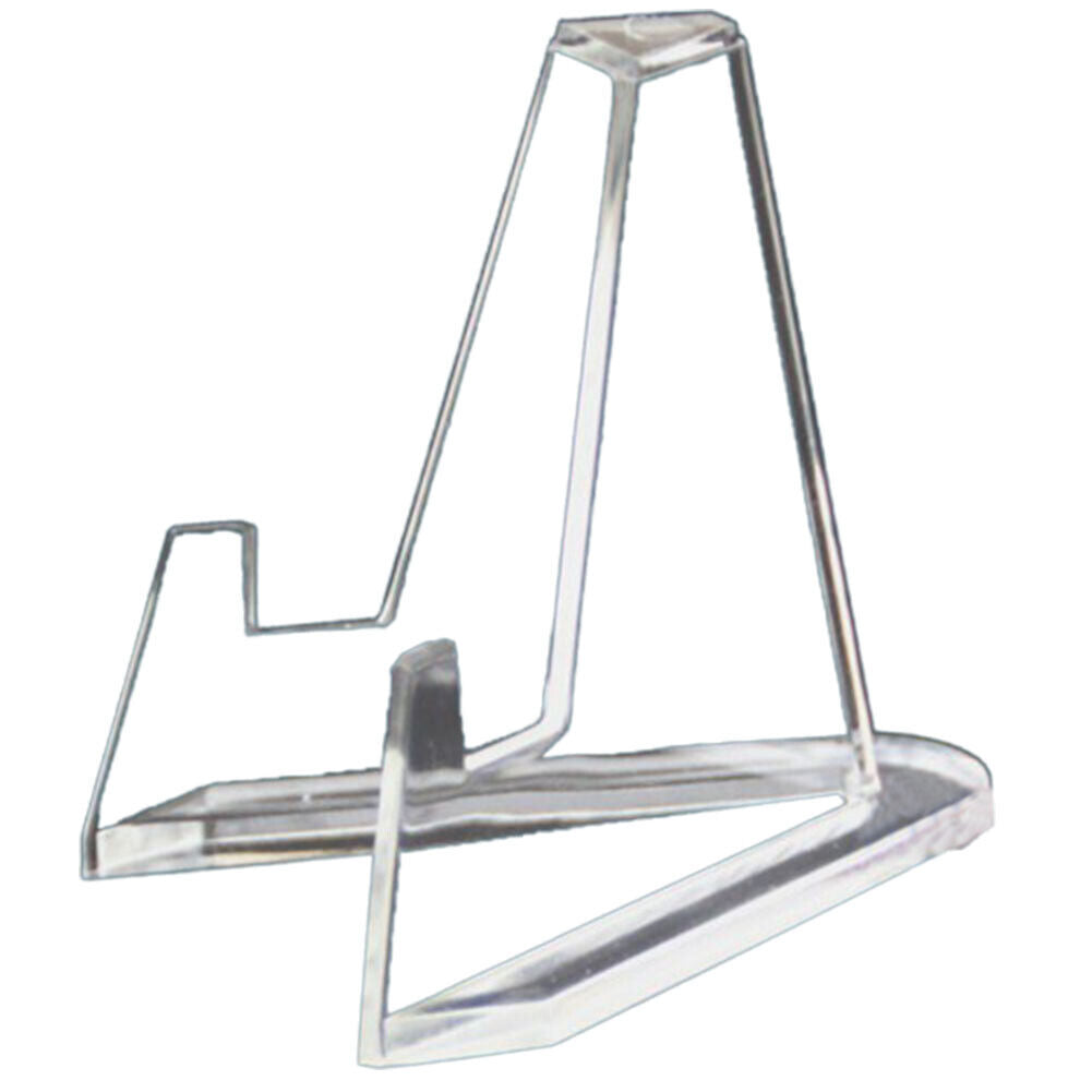 US 20-40 Pack Trading Card Holder Acrylic Coins Display Stand Mini Clear Easel