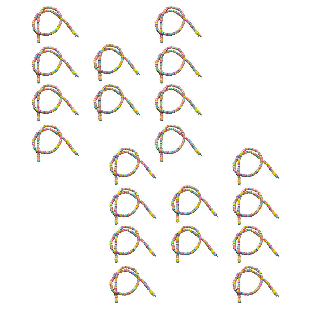 US 10 Strands 6mm Heishi Beads Clay Disc Flat Vinyl Chip Spacer Bead Jewelry DIY