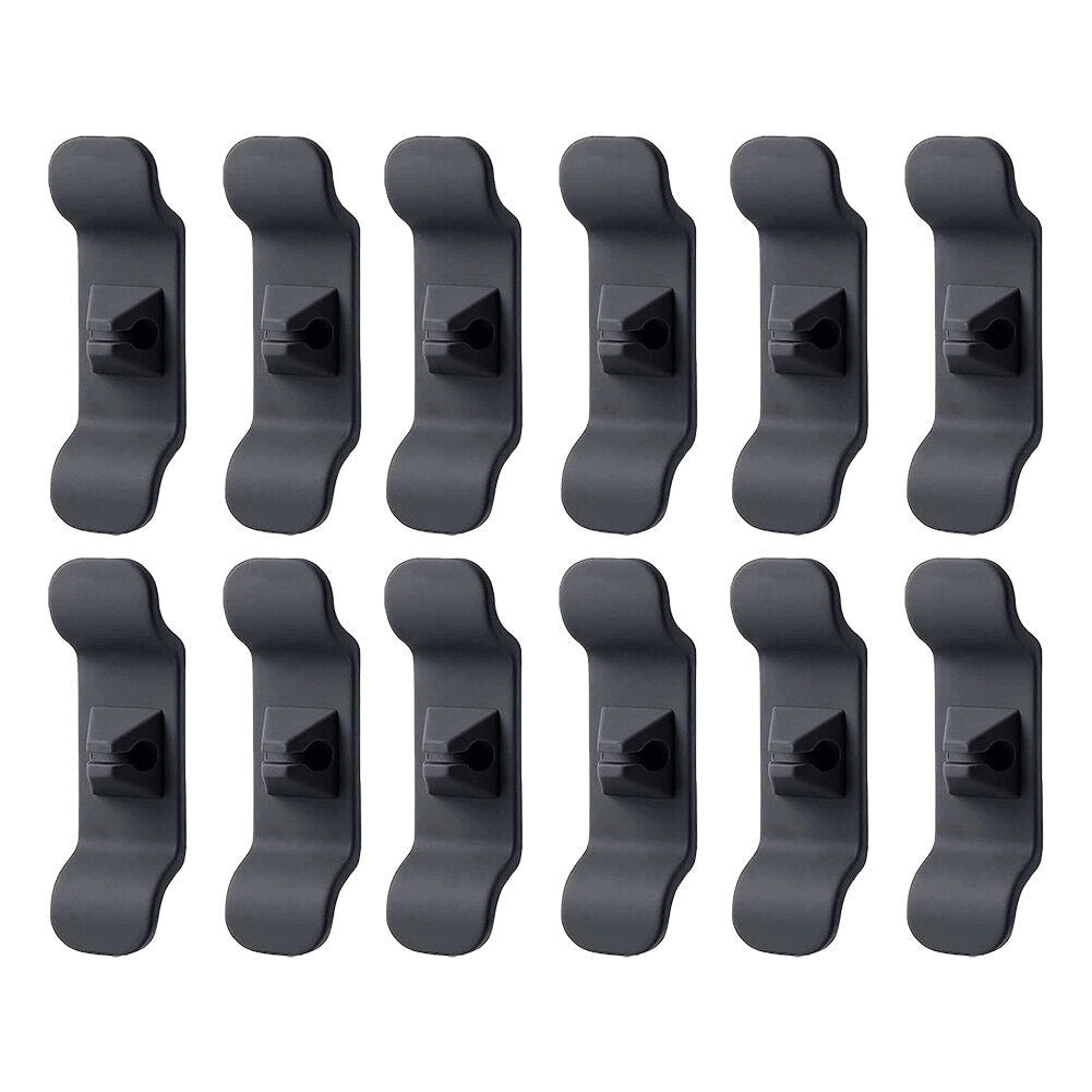 US 12-24 Pack Kitchen Appliances Cord Winder Rope Organizer Space Wrapper Hoder