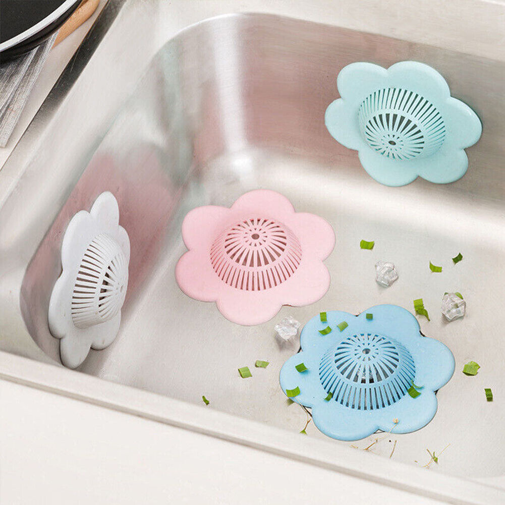 US Hair Catcher Silicone Hair Stopper Shower Drain Covers Bathtub Shower Drain