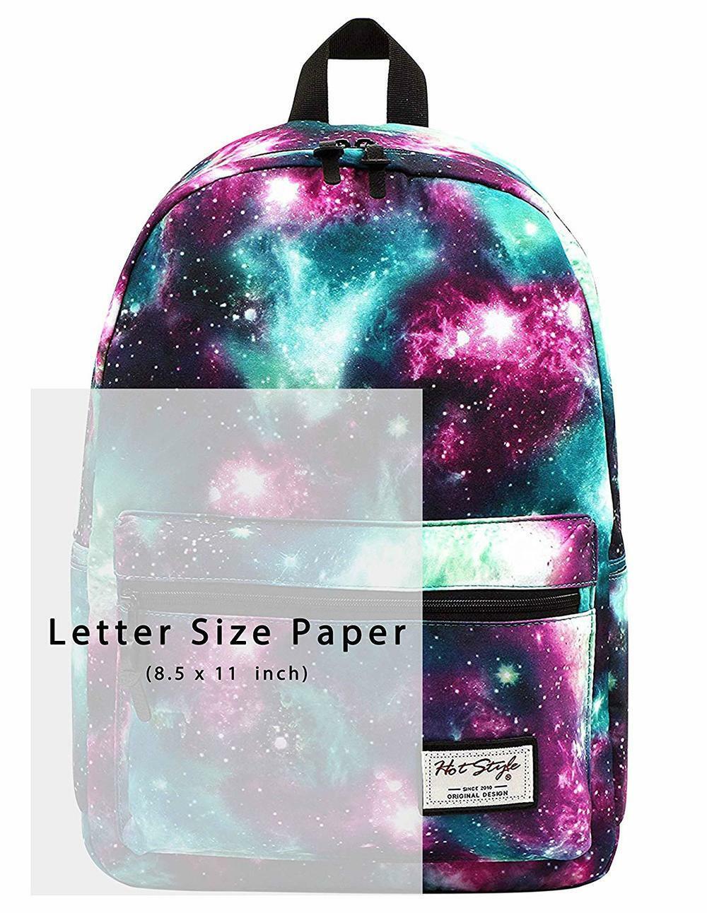 TRENDYMAX Galaxy Backpack Cute for School | 16"x12"x6" | Holds 15.4-inch Laptop