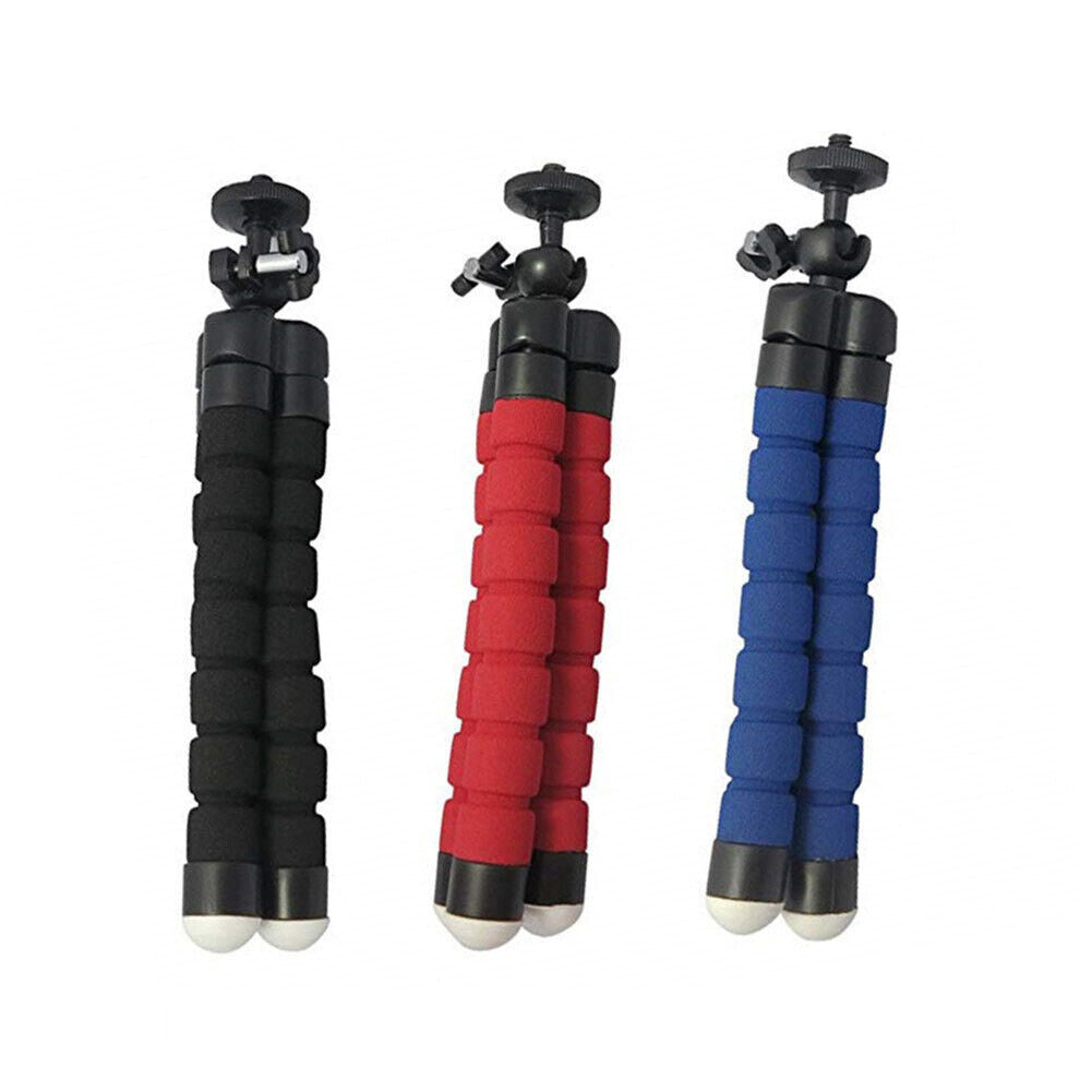 US 3-6 Pack Flexible Phone Tripod Universal Portable Holder Selfie Stand Monopod