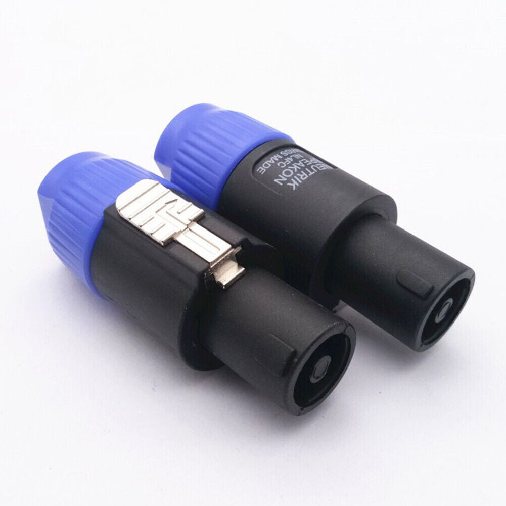 US 10-20 Pcs Speakon Male Connector 4-Pole Plug For Audio Speaker Loudspeaker
