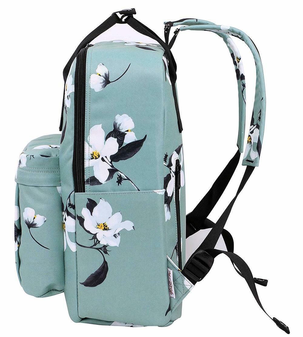 BESTIE 14" College Bookbag Backpack Cute for Women, 14.6"x10.3"x5.1"