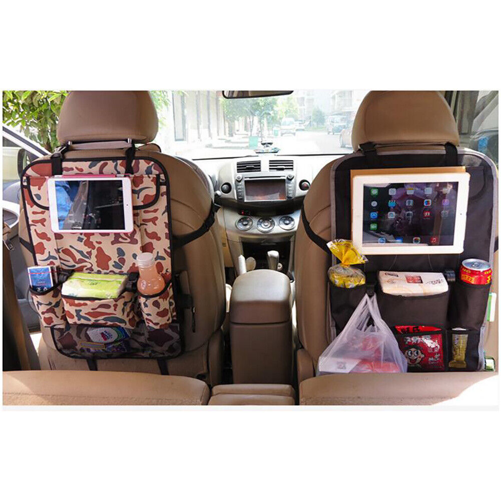 Multi-Pocket Car Seat Back Hanging Holder Storage Bag Organizer, 23" x 14"