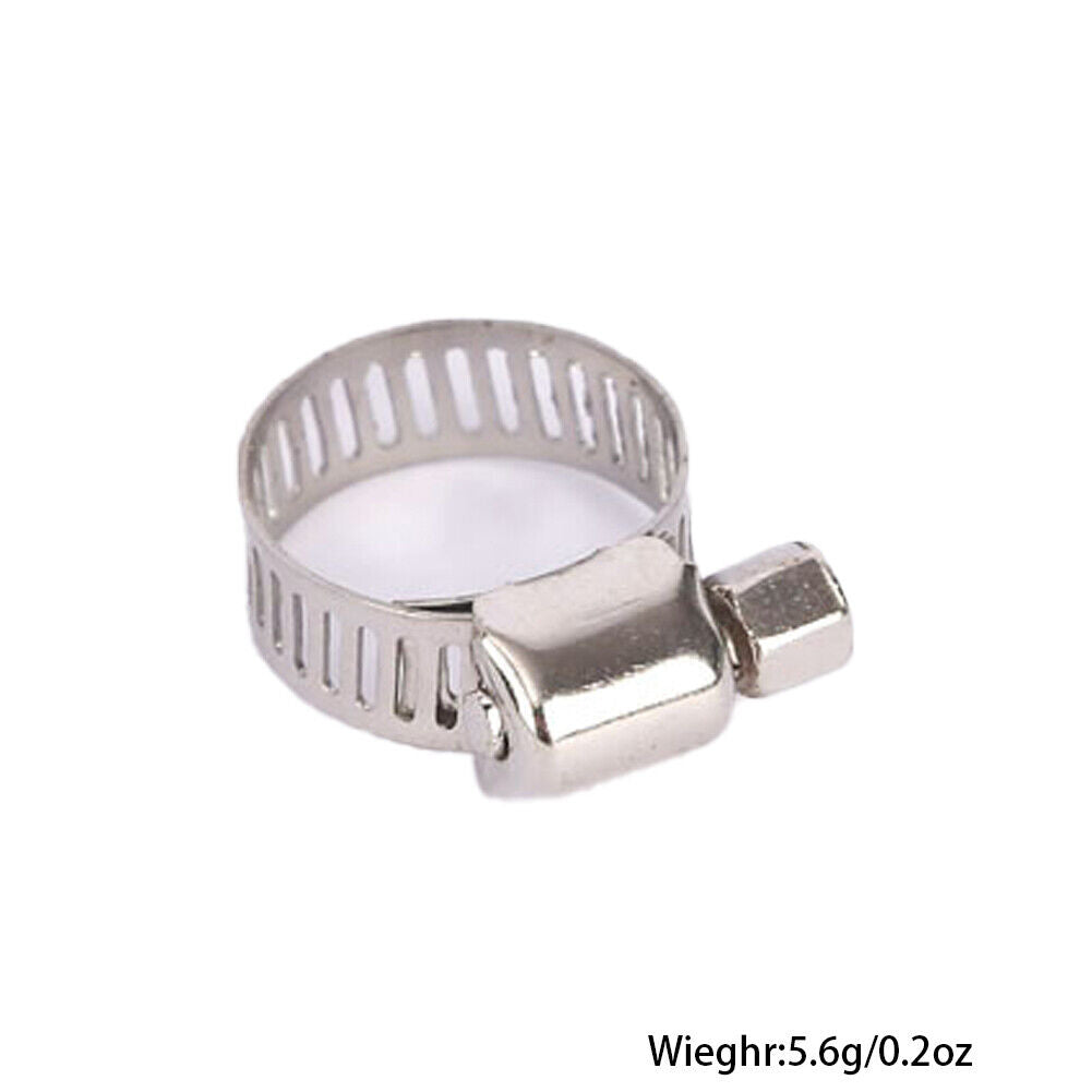 US 10- 20 Pcs 3/4" CLAMP STAINLESS STEEL HOSE CLAMPS 1/2" - 3/4" INDUSTRIAL TOOL