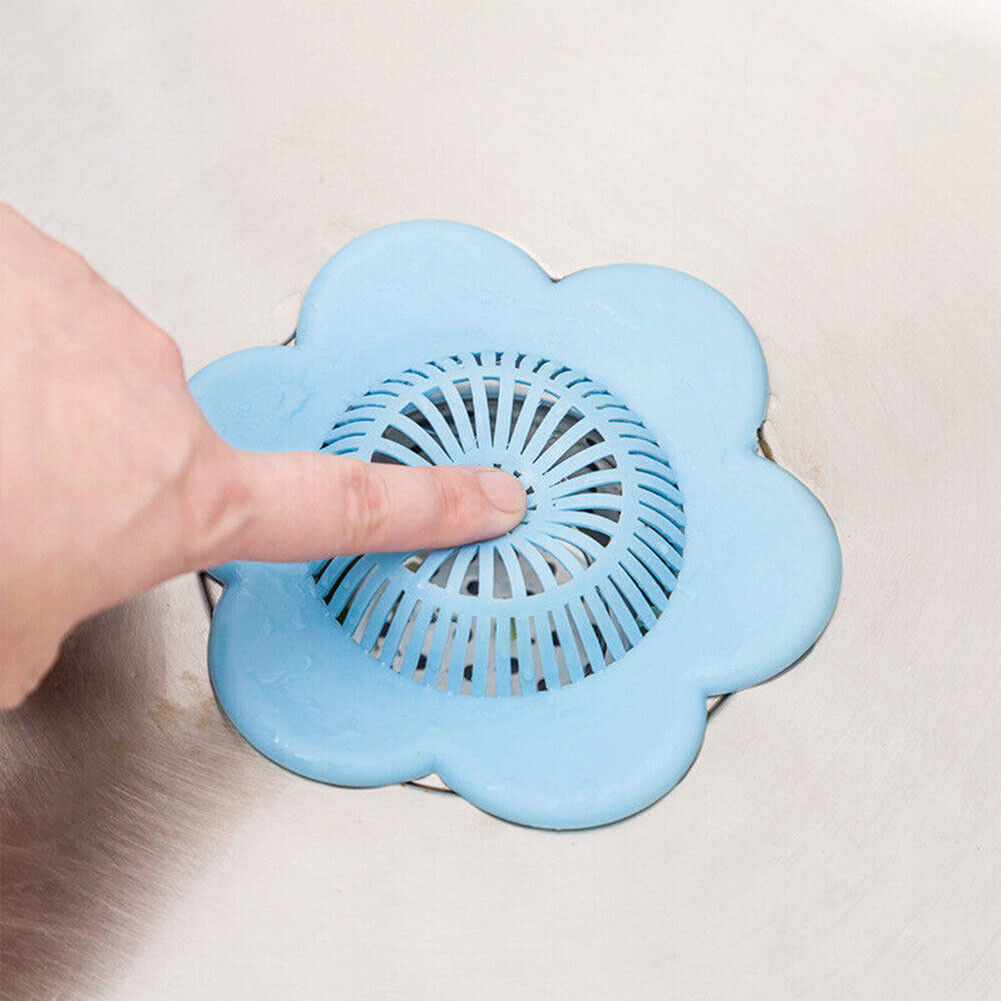 US Hair Catcher Silicone Hair Stopper Shower Drain Covers Bathtub Shower Drain