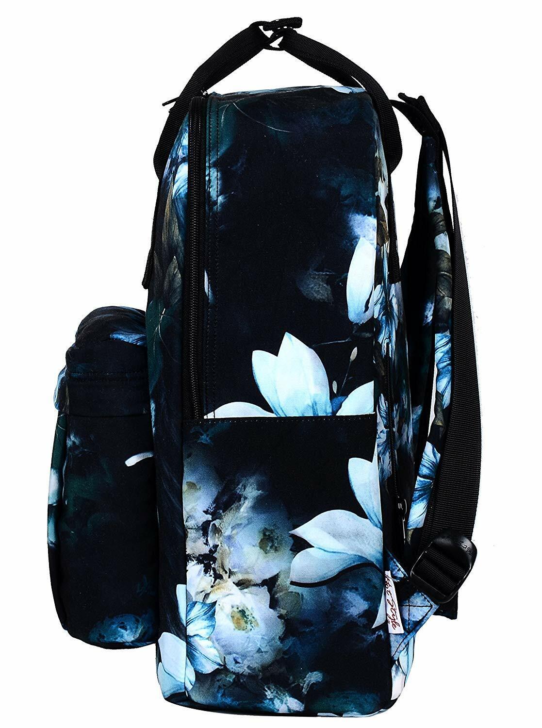 BESTIE 14" College Bookbag Backpack Cute for Women, 14.6"x10.3"x5.1"